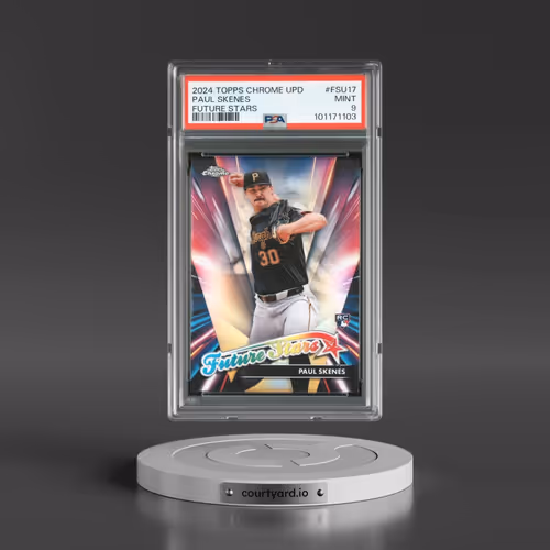 2024 Topps Chrome Update Future Stars #FSU17 Paul Skenes (PSA 9 MINT)