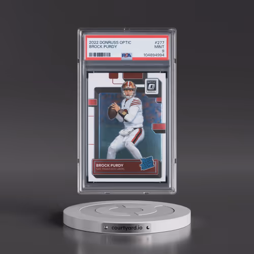 2022 Panini Donruss Optic #277 Brock Purdy (PSA 9 MINT)