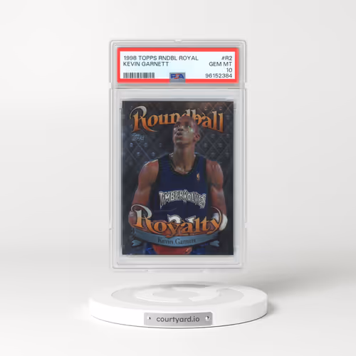 1998 Topps Roundball Royalty #R2 Kevin Garnett (PSA 10 GEM MINT)