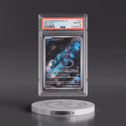 2023 Pokémon Sv2a-Pokémon 151 #183 Mewtwo - Art Rare (PSA 10 GEM MINT)