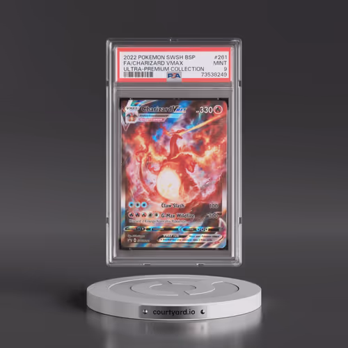 2022 Pokémon Swsh Black Star Promo #261 Charizard Vmax - Full Art Sword & Shield Ultra-Premium Colle