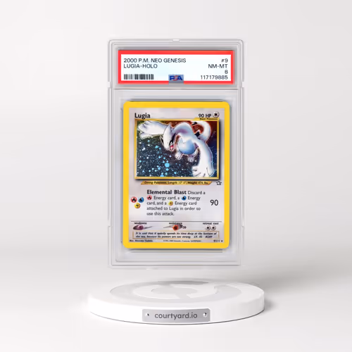 2000 Pokémon Neo Genesis #9 Lugia - Holo (PSA 8 NM-MT)