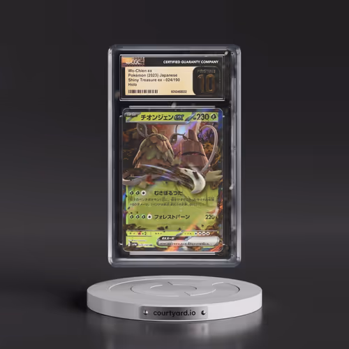 2023 Shiny Treasure ex #024/190 Wo-Chien ex - Holo (CGC 10 PRISTINE)