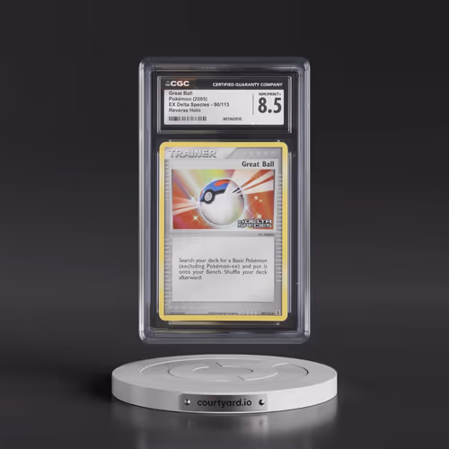 2005 EX Delta Species #90/113 Great Ball - Reverse Holo (CGC 8.5 NM-MT+)