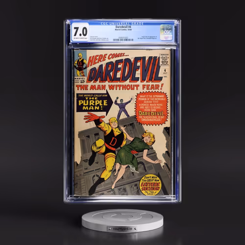 Daredevil #4 CGC 7.0 Off-white to White Pages (Marvel Comics, 10/64) - Universal