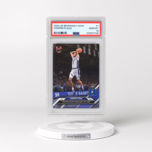 2024 Bowman U Now #1 Cooper Flagg (PSA 10 GEM MINT)