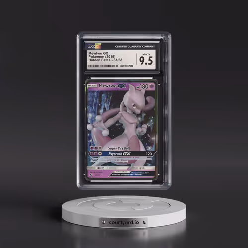 2019 Hidden Fates #31/68 Mewtwo GX - Holo (CGC 9.5 MINT+)