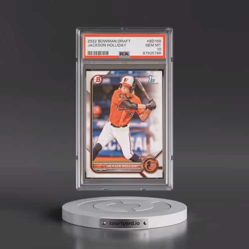 2022 Bowman Draft #BD168 Jackson Holliday (PSA 10 GEM MINT)