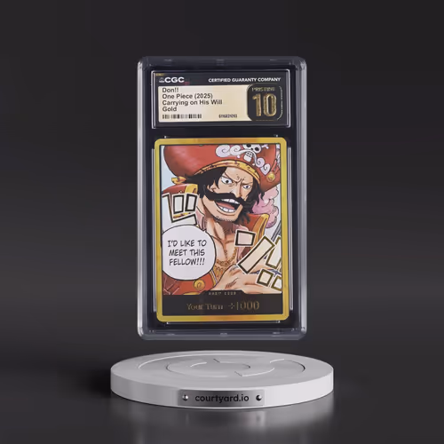 2025 Carrying on His Will (OP13) - English Don!! - Gold (CGC 10 PRISTINE)