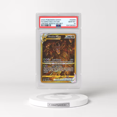2023 Pokémon Sword and Shield Crown Zenith #GG69 Giratina Vstar - Full Art Secret (PSA 10 GEM MINT)
