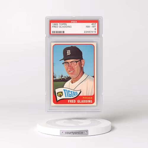 1965 Topps #37 Fred Gladding (PSA 8 NM-MT)