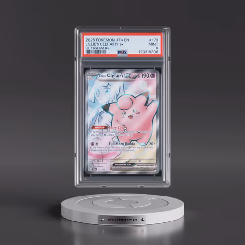 2025 Pokémon Jtg EN-Journey Together #173 Lillie's Clefairy EX - Holo Ultra Rare (PSA 9 MINT)