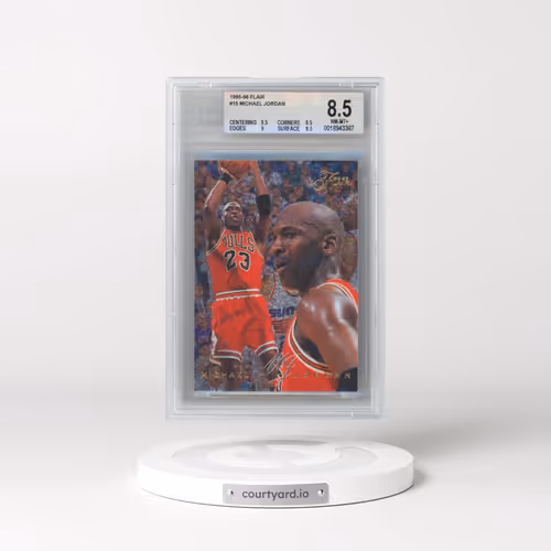 1995 Flair #15 Michael Jordan (BGS 8.5 NM-MT+)