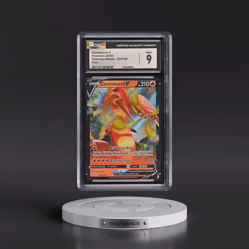 2020 Darkness Ablaze #033/189 Centiskorch V - Holo (CGC 9 MINT)