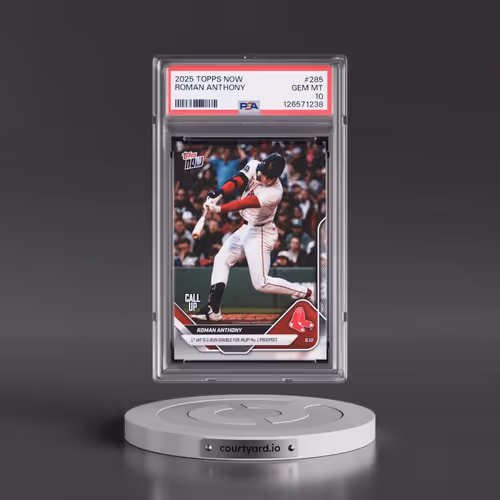 2025 Topps Now #285 Roman Anthony (PSA 10 GEM MINT)