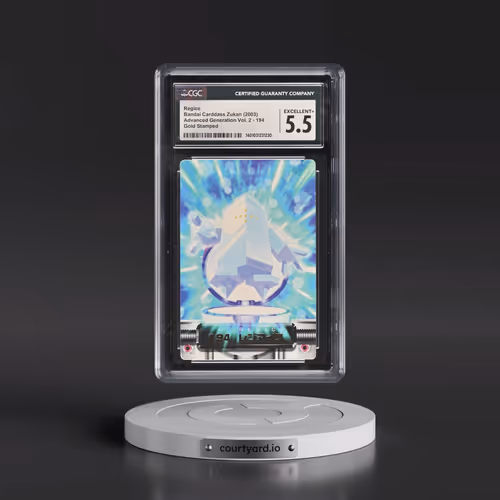 2003 Advanced Generation Vol. 2 #194 Regice - Gold Stamped (CGC 5.5 EX+)