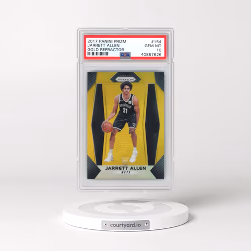 2017 Panini Prizm #154 Jarrett Allen - Gold Prizm (PSA 10 GEM MINT)