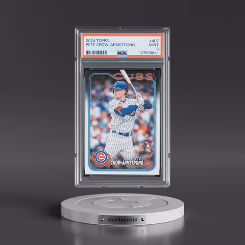2024 Topps #407 Pete Crow-Armstrong (PSA 9 MINT)