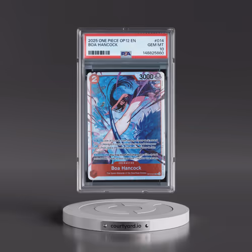 2025 One Piece OP12-Legacy of the Master #014 Boa Hancock (PSA 10 GEM MINT)