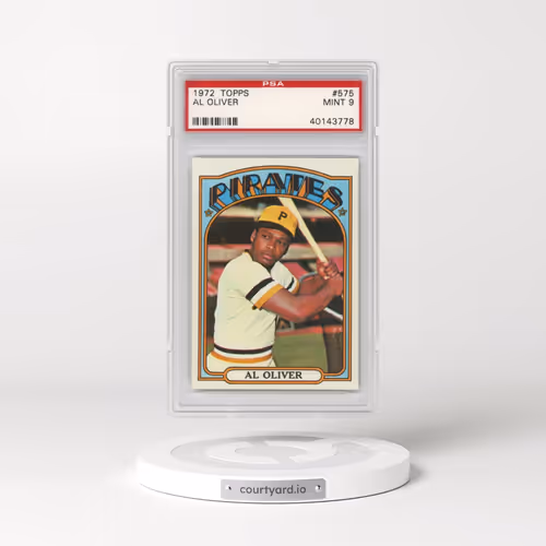 1972 Topps #575 Al Oliver (PSA 9 MINT)