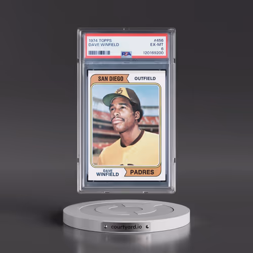 1974 Topps #456 Dave Winfield (PSA 6 EX-MT)