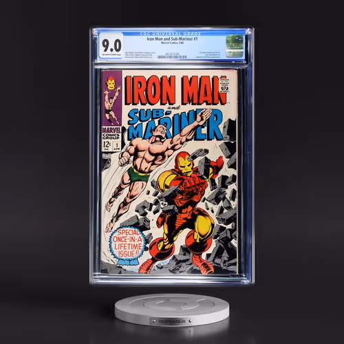 Iron Man and Sub-Mariner #1 CGC 9.0 Off-white to White Pages (Marvel Comics, 4/68)