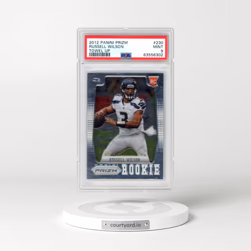 2012 Panini Prizm #230 Russell Wilson - Variation (PSA 9 MINT)