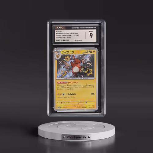 2023 Shiny Treasure ex #237/190 Raichu - Shiny Rare Holo (CGC 9 MINT)