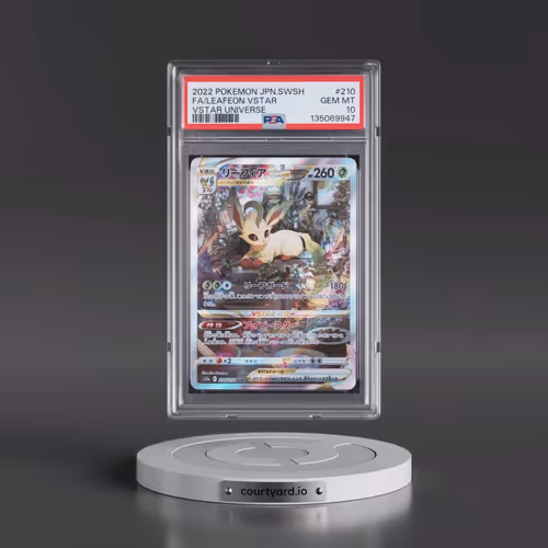 2022 Pokémon Sword & Shield Vstar Universe #210 Leafeon Vstar - Full Art (PSA 10 GEM MINT)