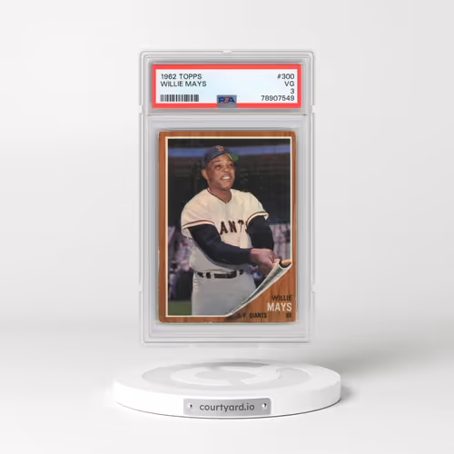 1962 Topps #300 Willie Mays (PSA 3 VG)