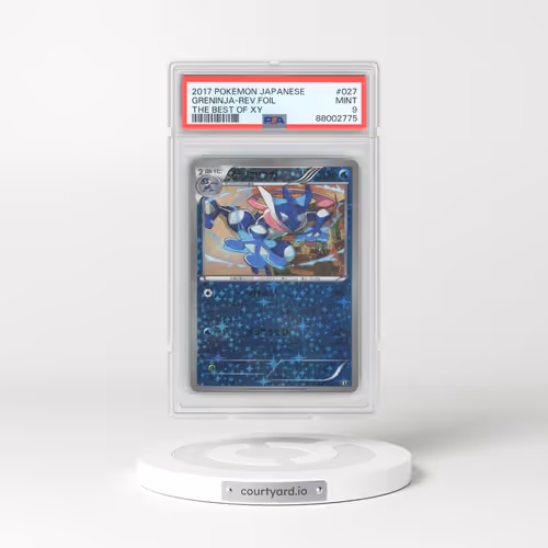 2017 Pokémon the Best of XY #027 Greninja - Reverse Foil (PSA 9 MINT)