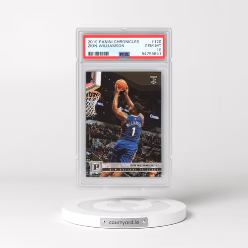 2019 Panini Chronicles #120 Zion Williamson (PSA 10 GEM MINT)