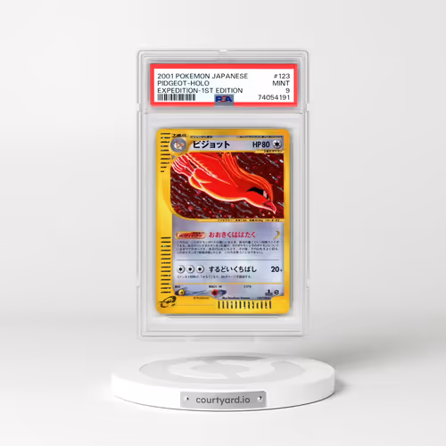 2001 Pokémon Expedition #123 Pidgeot - 1st Edition Holo (PSA 9 MINT)