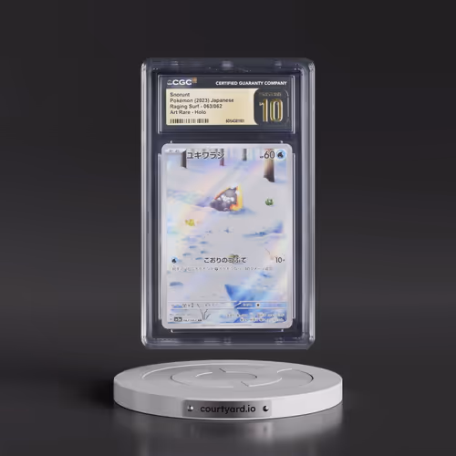 2023 Raging Surf #063/062 Snorunt - Art Rare Holo (CGC 10 PRISTINE)