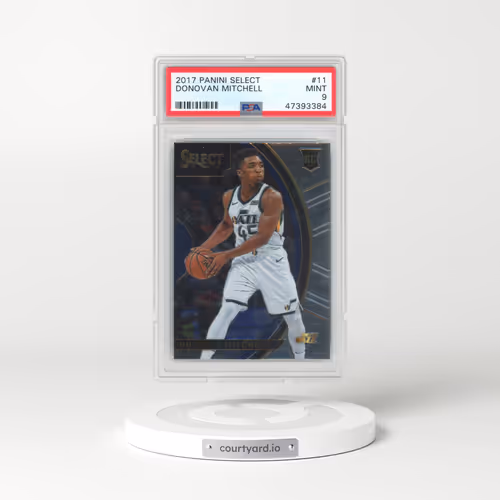 2017 Panini Select #11 Donovan Mitchell (PSA 9 MINT)