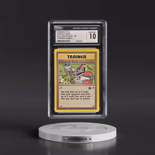 1999 Black Star Promos #16 Computer Error - Pokémon League (CGC 10 GEM MINT)