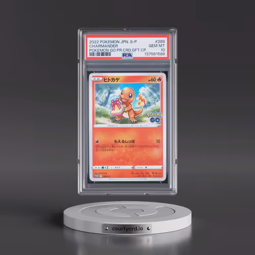 2022 Pokémon S Promo #289 Charmander - Pokemon Go Promo Card Gift Campaign (PSA 10 GEM MINT)