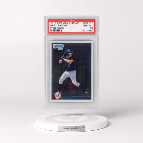 2010 Bowman Chrome Prospects #BCP207 Gary Sanchez (PSA 10 GEM MINT)