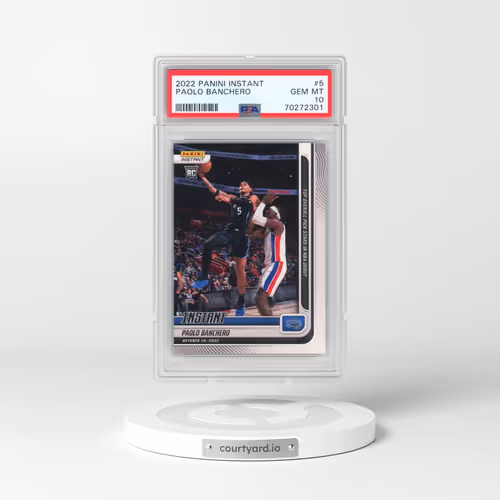 2022 Panini Instant #5 Paolo Banchero (PSA 10 GEM MINT)