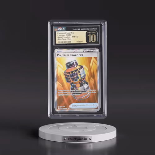 2025 Mega Evolution - MEG EN #174/132 Premium Power Pro - Ultra Rare Holo (CGC 10 PRISTINE)