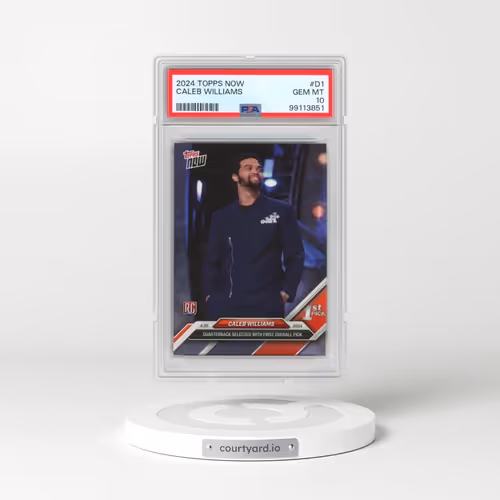 2024 Topps Now #D1 Caleb Williams (PSA 10 GEM MINT)