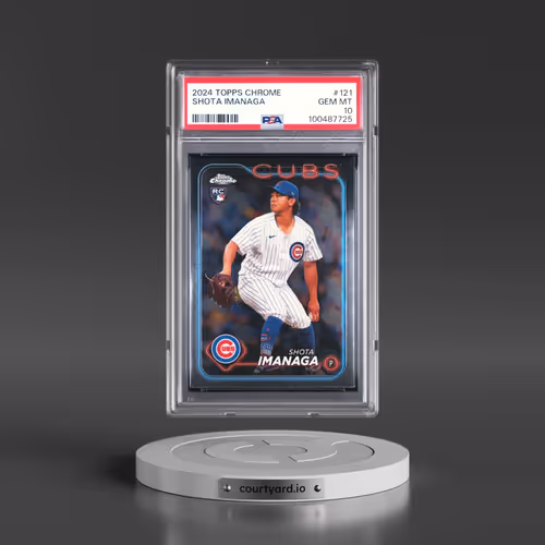 2024 Topps Chrome #121 Shota Imanaga (PSA 10 GEM MINT)