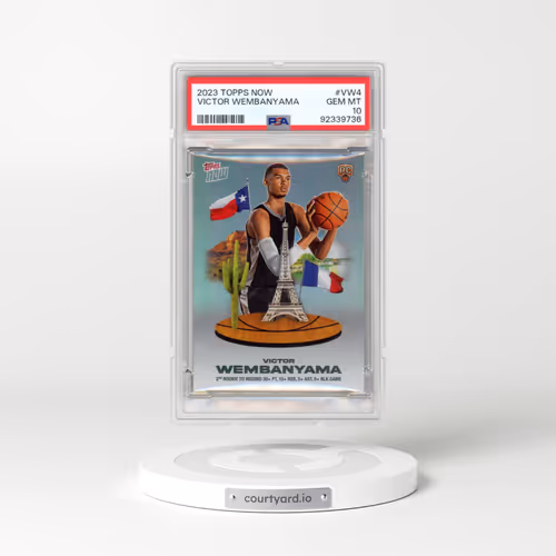 2023 Topps Now #VW4 Victor Wembanyama (PSA 10 GEM MINT)