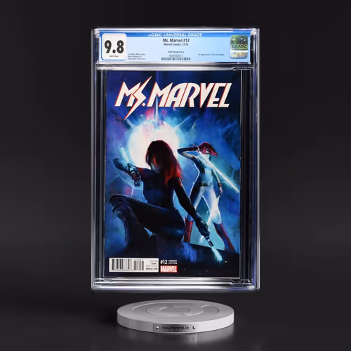 Ms. Marvel #12 CGC 9.8 White Pages (Marvel Comics, 12/16) - Universal Taini Variant Cover