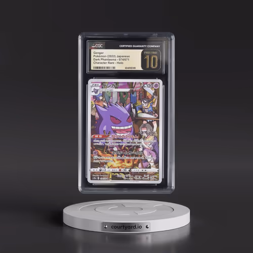 2021 Dark Phantasma #074/071 Gengar - Character Rare Holo (CGC 10 PRISTINE)