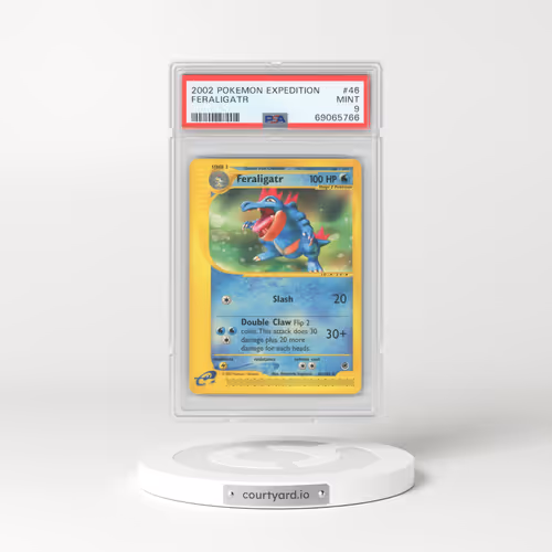 2002 Expedition #46 Feraligatr (PSA 9 MINT)
