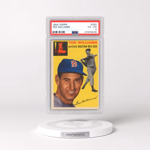 1954 Topps #250 Ted Williams (PSA 4 VG-EX)
