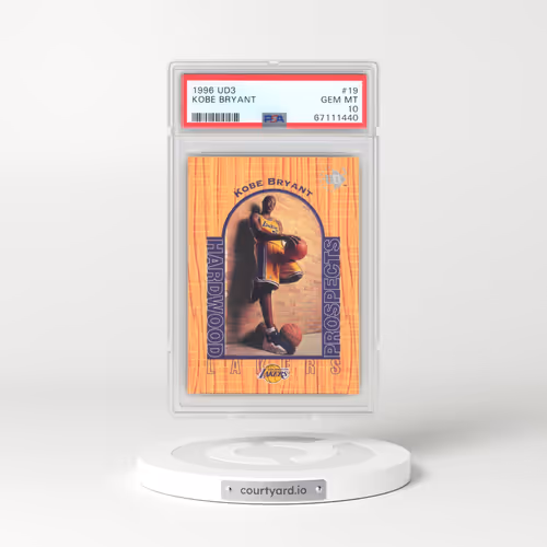 1996 UD3 #19 Kobe Bryant (PSA 10 GEM MINT)