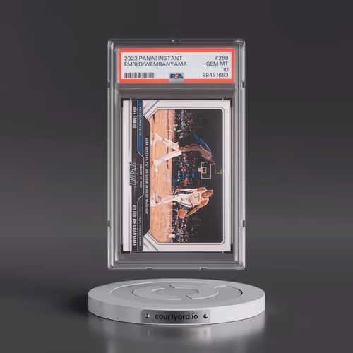 2023 Panini Instant #268 Joel Embiid/Victor Wembanyama (PSA 10 GEM MINT)