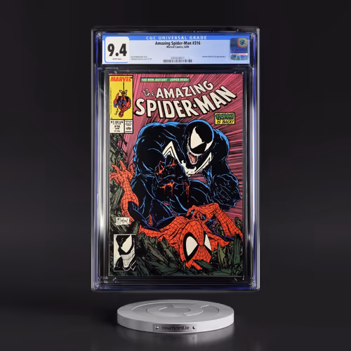 Amazing Spider-Man #316 CGC 9.4 White Pages (Marvel Comics, 6/89)